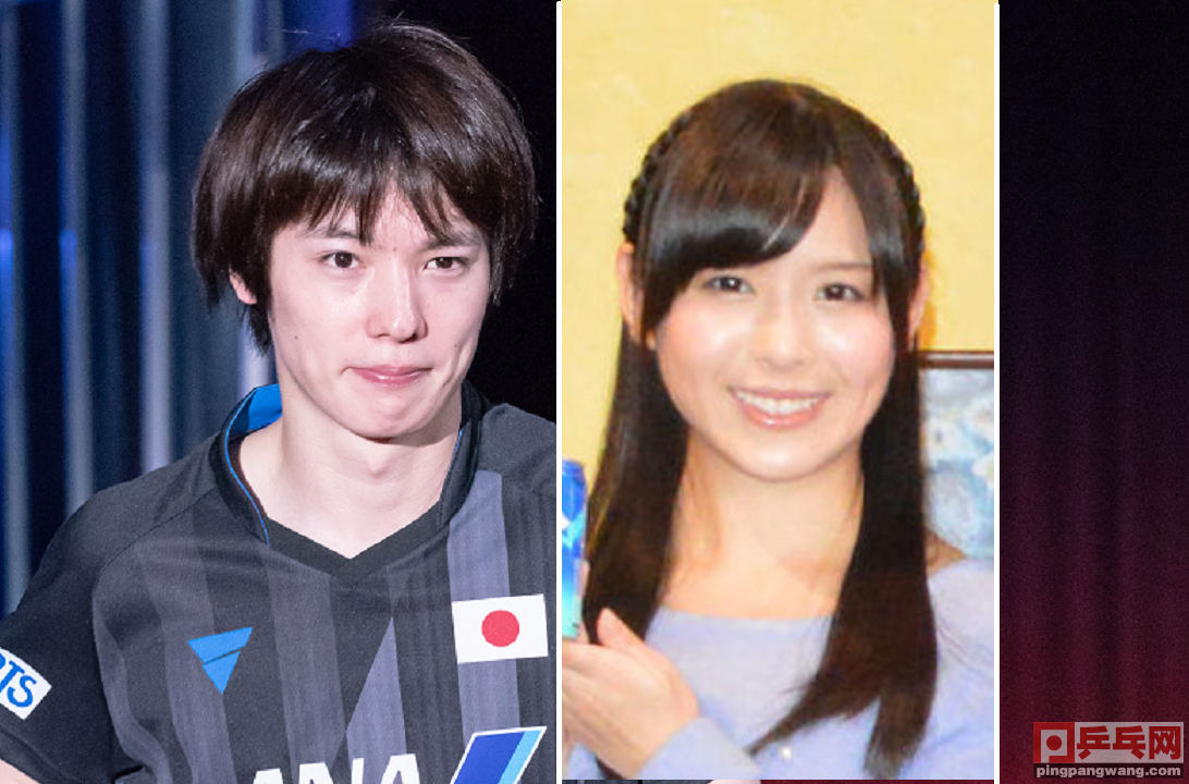 日本乒乓球帅哥与女主播结婚，新郎倌的发球很像国乒丁宁