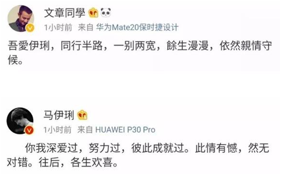 2014年，文章出轨翻车后，马伊琍选择原谅，离婚的背后有痛有泪