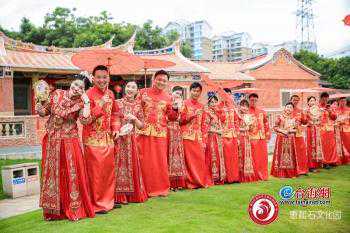 幸湖之家，缘定百年 2021年湖里区集体婚礼在厦门惠和石举办