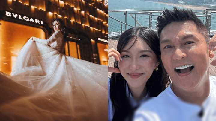 关礼杰荣升岳父？29岁关枫馨突晒婚纱照，亲自回复圈中好友祝福